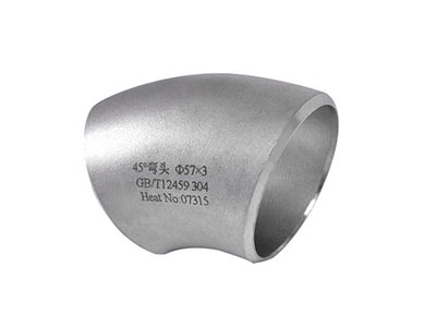 45度不銹鋼焊接彎頭