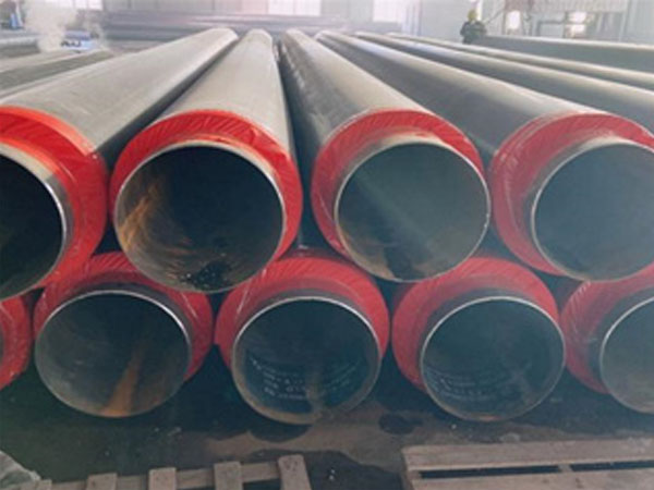 內壁環氧樹脂外聚氨酯保溫鋼管圖片1